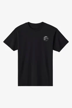 O'Riginals Circle Surfer Relaxed Fit Tee - Black | O'Neill