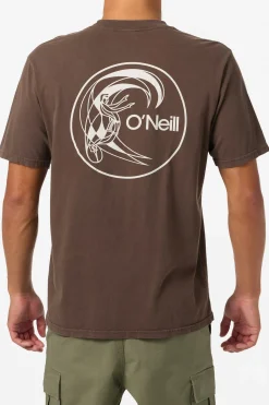 O'Riginals Circle Surfer Relaxed Fit Tee - Turkish Coffee | O'Neill