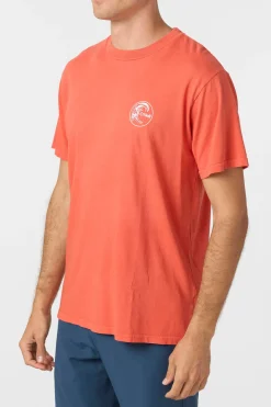 O'Riginals Circle Surfer Relaxed Fit Tee - Burnt Sienna | O'Neill