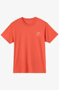 O'Riginals Circle Surfer Relaxed Fit Tee - Burnt Sienna | O'Neill