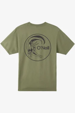 O'Riginals Circle Surfer Relaxed Fit Tee - Clover | O'Neill