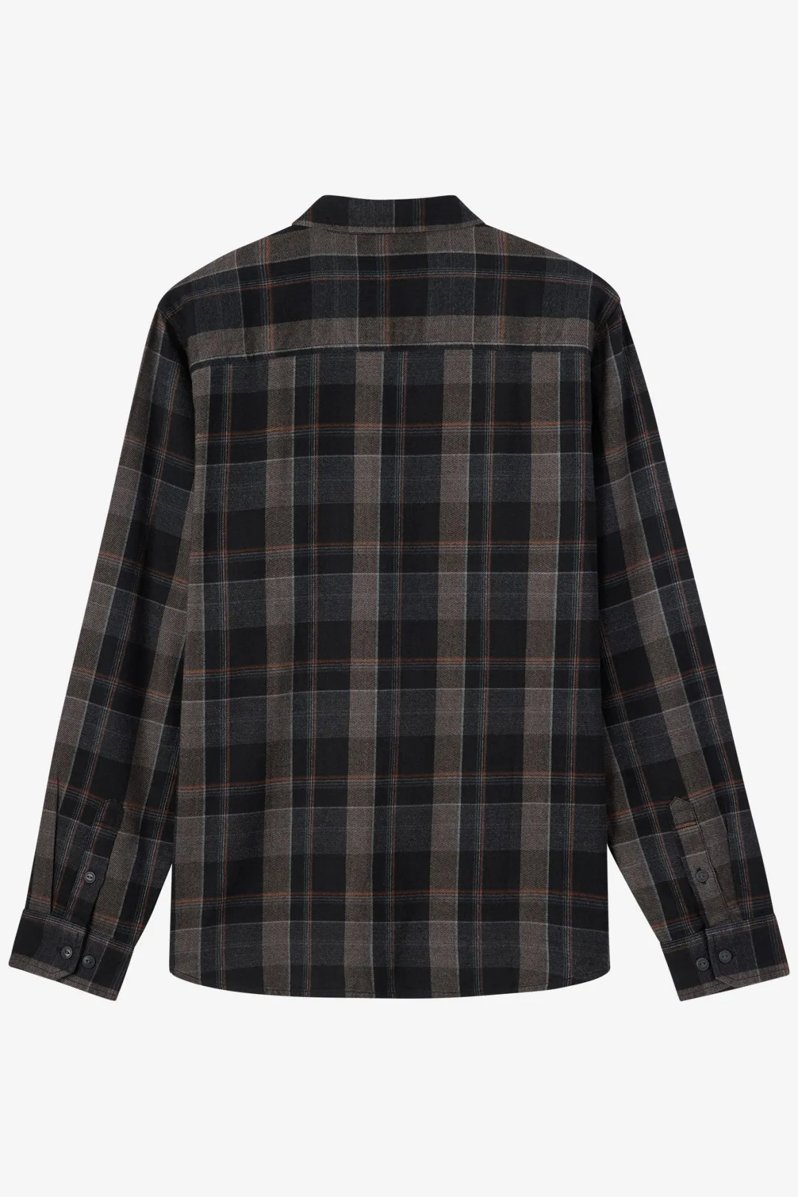 O'Riginals Clashed Flannel Standard Fit Long Sleeve Shirt - Black | O'Neill