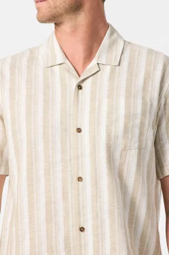 O'Riginals Dobby Standard Woven Shirt Standard Fit Shirt - Lt Khaki | O'Neill