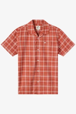 O'Riginals Eco Plaid Standard Standard Fit Shirt - Baked Clay | O'Neill