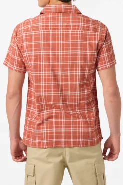 O'Riginals Eco Plaid Standard Standard Fit Shirt - Baked Clay | O'Neill