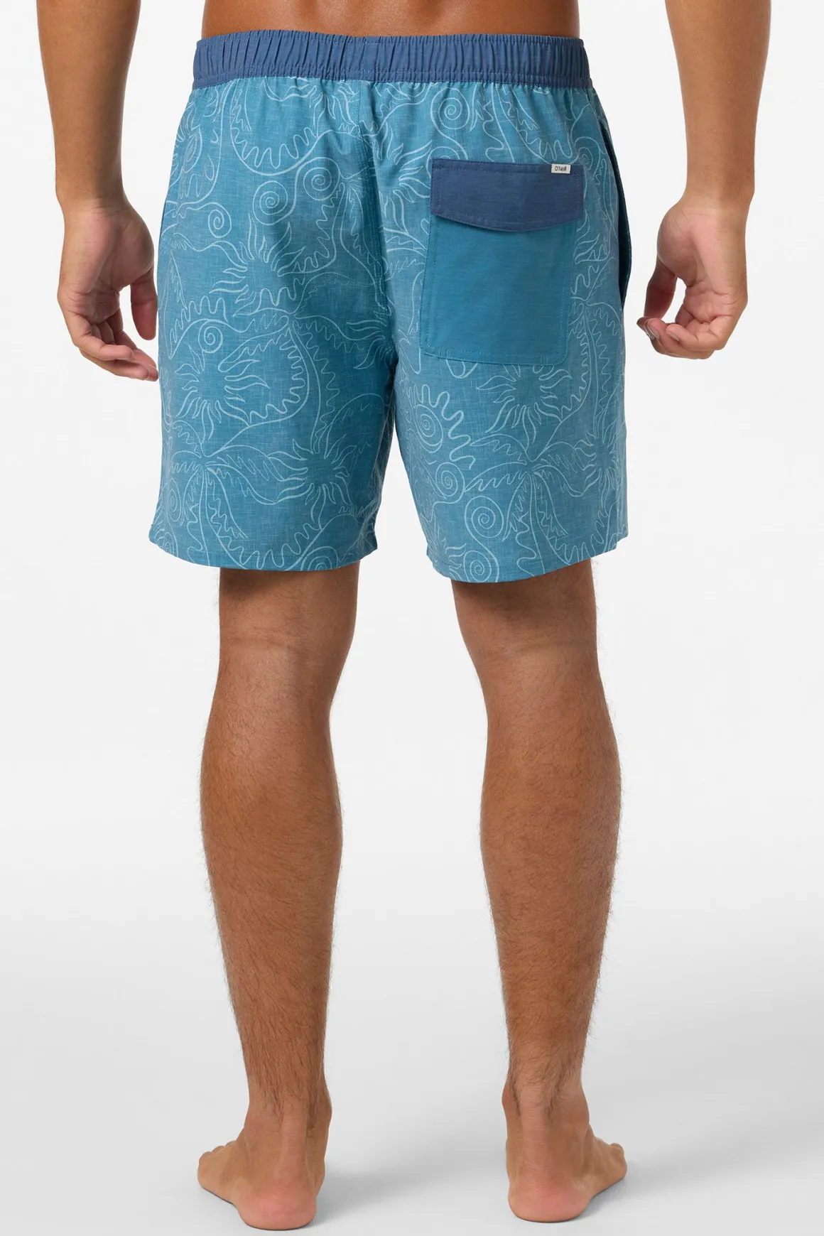 O'Riginals Elastic Waist 16" Swim Trunks Trunks - Aegean Blue | O'Neill