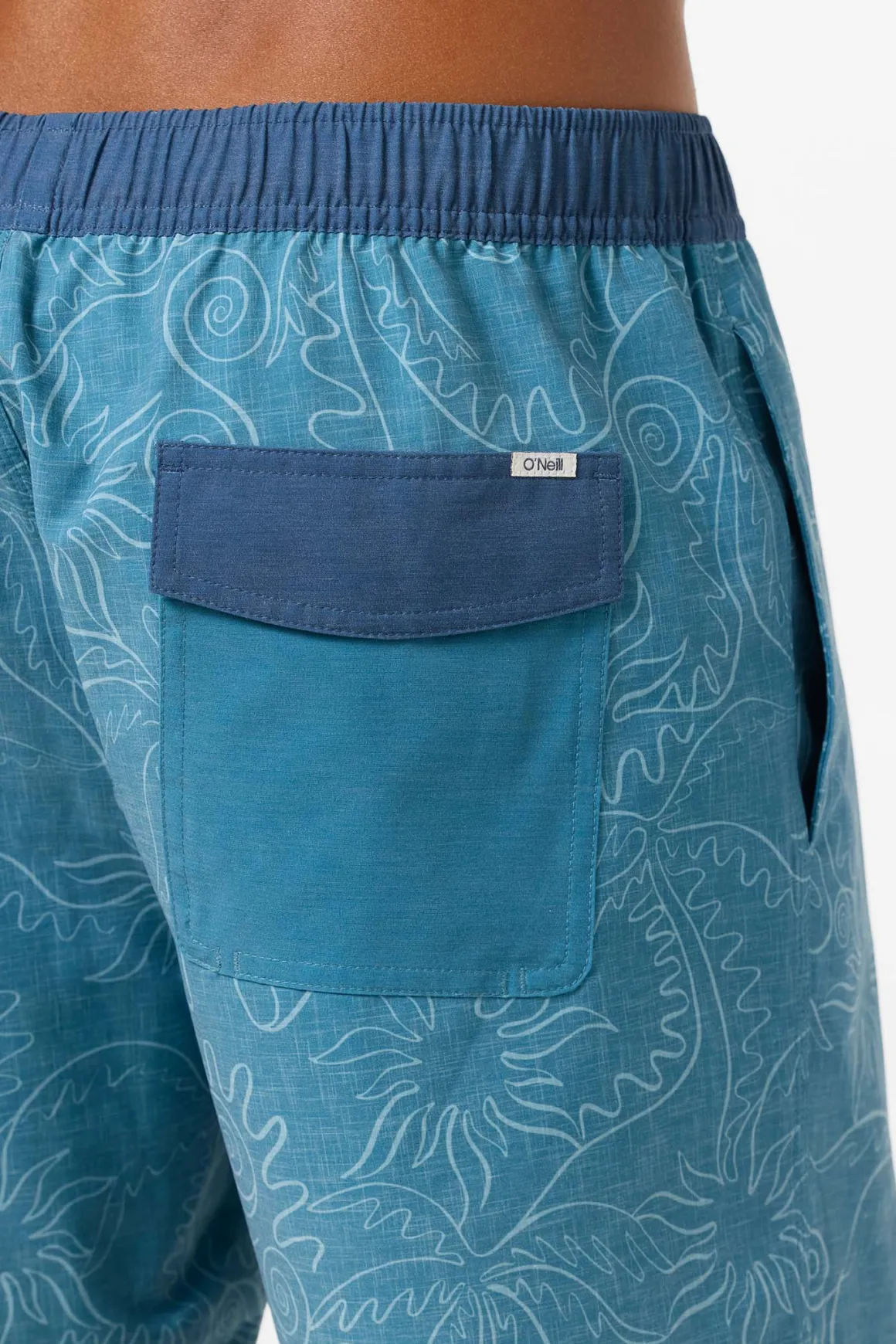 O'Riginals Elastic Waist 16" Swim Trunks Trunks - Aegean Blue | O'Neill