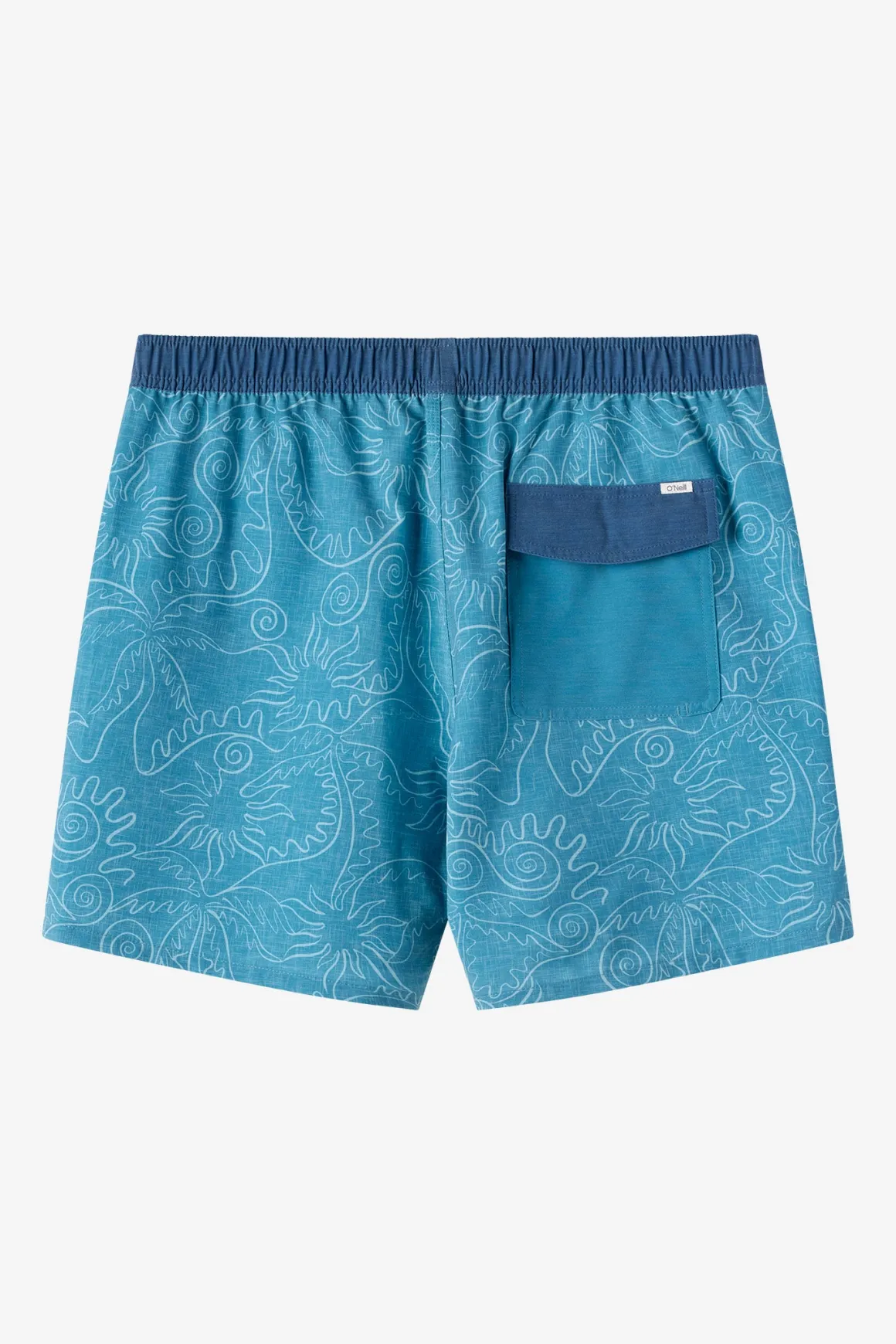 O'Riginals Elastic Waist 16" Swim Trunks Trunks - Aegean Blue | O'Neill