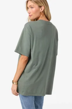 O'Riginals Elements Oversized Tee - Balsam Green | O'Neill