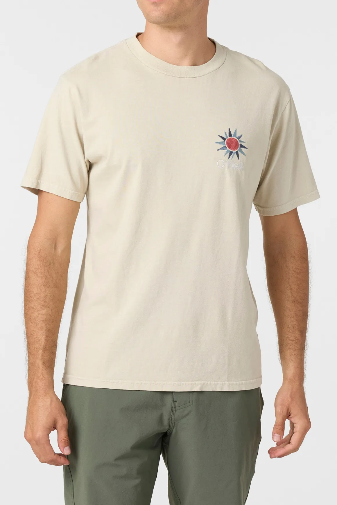 O'Riginals Elements Relaxed Fit Tee - Lt Khaki | O'Neill