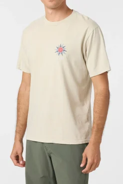 O'Riginals Elements Relaxed Fit Tee - Lt Khaki | O'Neill
