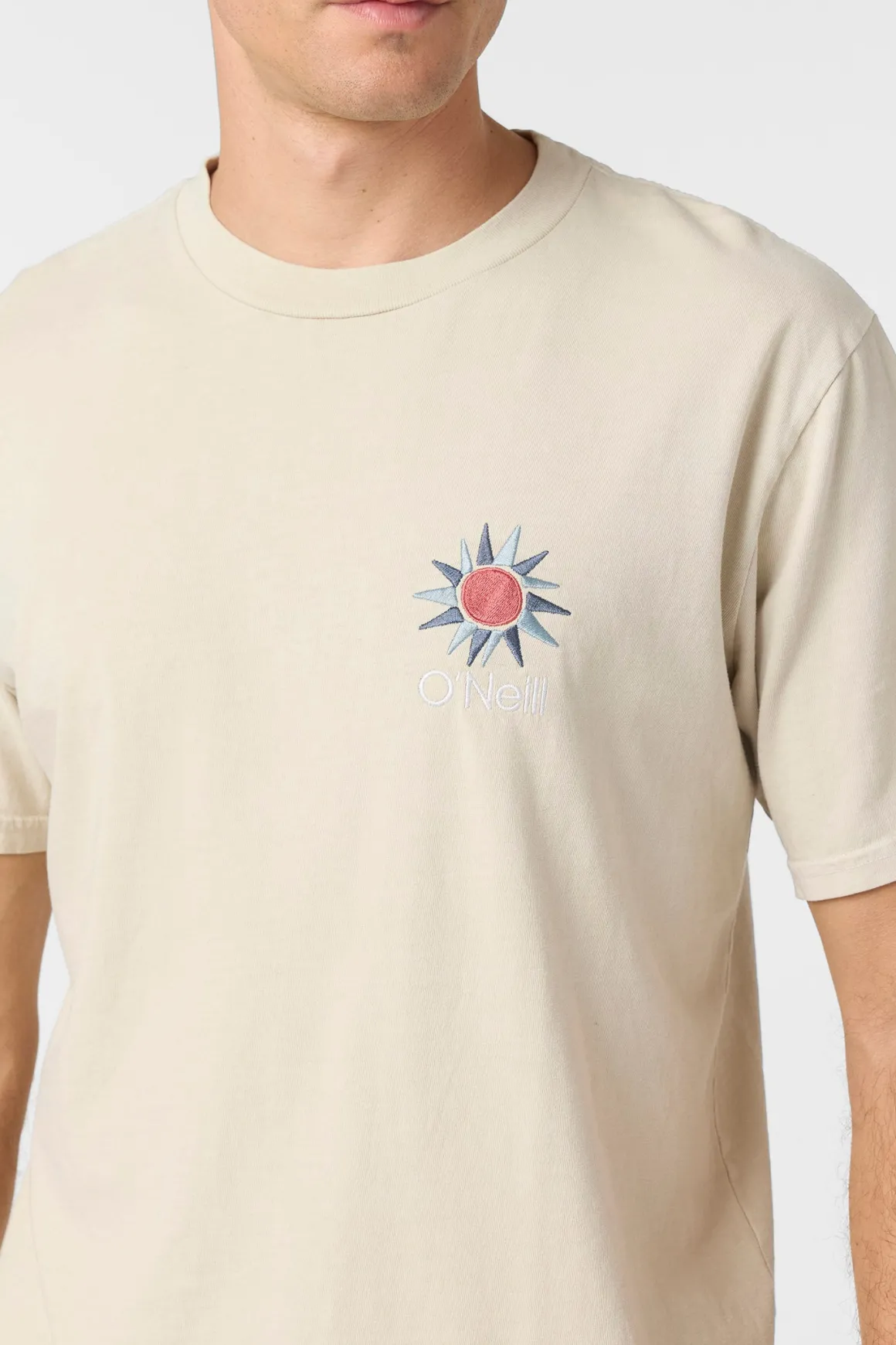 O'Riginals Elements Relaxed Fit Tee - Lt Khaki | O'Neill