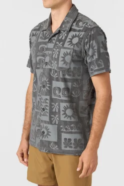 O'Riginals Era Jacquard Knit Standard Standard Fit Shirt - Graphite | O'Neill