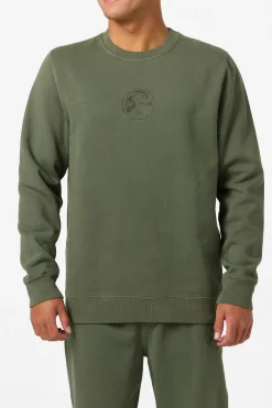O'Riginals Essential Crew Crew Neck Fleece - Clover | O'Neill