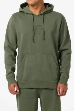 O'Riginals Essential Hooded Pullover Fleece - Clover | O'Neill