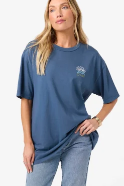 O'Riginals Horizon Oversized Tee - Blue Fusion | O'Neill