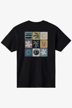 O'Riginals Line Up Relaxed Fit Tee - Black | O'Neill