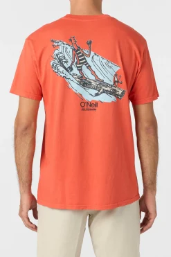 O'Riginals Lo'riginals Relaxed Fit Tee - Burnt Sienna | O'Neill