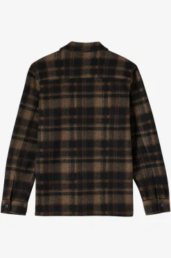 O'Riginals Lux Overshirt Standard Fit Long Sleeve Shirt - Black | O'Neill