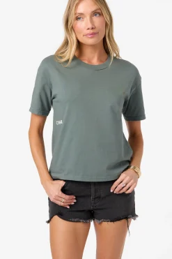 O'Riginals Palms Away Easy Tee - Balsam Green | O'Neill