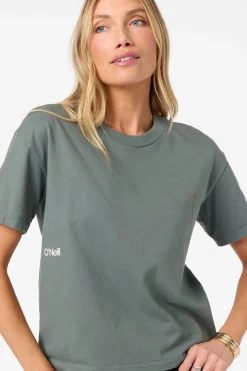 O'Riginals Palms Away Easy Tee - Balsam Green | O'Neill
