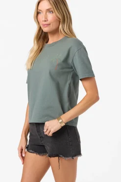 O'Riginals Palms Away Easy Tee - Balsam Green | O'Neill