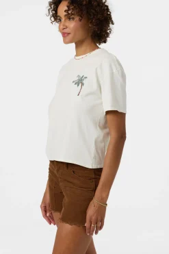 O'Riginals Palms Away Easy Tee - Tofu | O'Neill