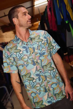 O'Riginals Print Standard Wvn Shirt Standard Fit Shirt - Blue Fusion | O'Neill