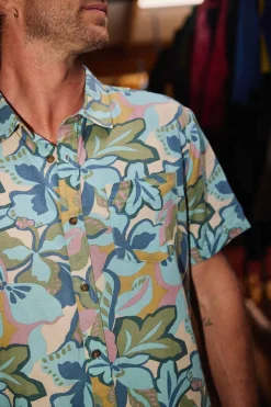 O'Riginals Print Standard Wvn Shirt Standard Fit Shirt - Blue Fusion | O'Neill