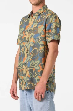 O'Riginals Print Standard Wvn Shirt Standard Fit Shirt - Dark Shadow | O'Neill