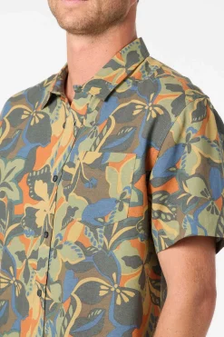 O'Riginals Print Standard Wvn Shirt Standard Fit Shirt - Dark Shadow | O'Neill