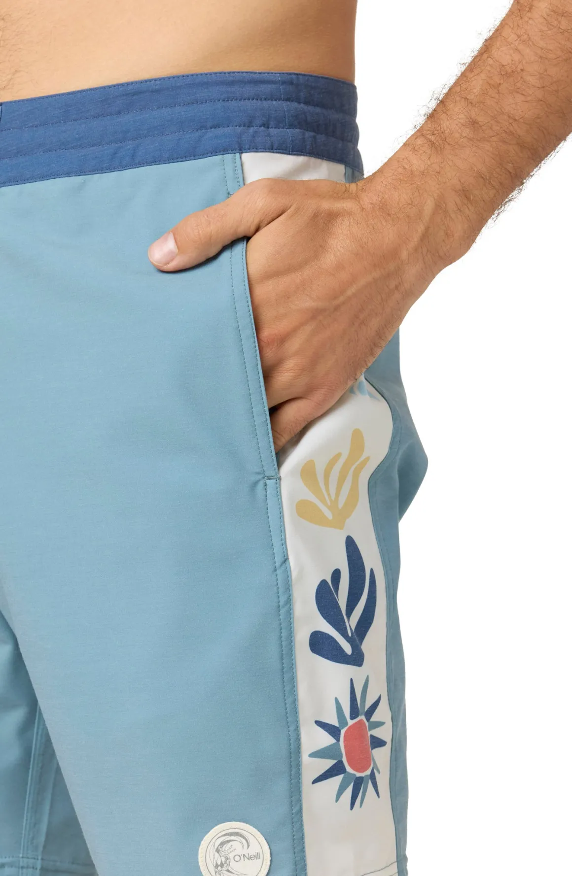 O'Riginals Side Panel Cruzer 18" Boardshorts - Stormy Sea | O'Neill