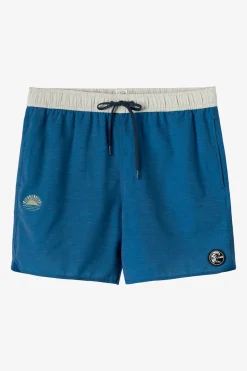 O'Riginals Solid Scallop Volley 16" Swim Trunks Trunks - Vn Indigo | O'Neill