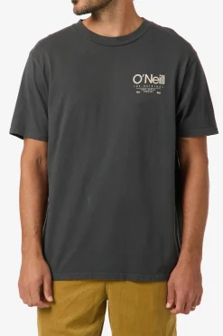 O'Riginals Trade Mark Vintage Tee Relaxed Fit Tee - Dark Shadow | O'Neill