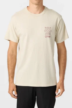 O'Riginals Venice Relaxed Fit Tee - Lt Khaki | O'Neill