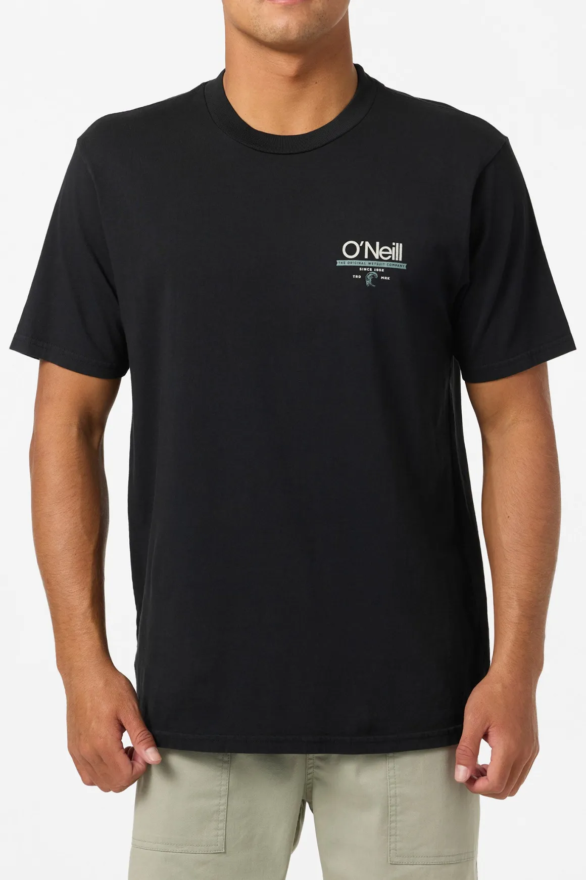 O'Riginals Wordmark Relaxed Fit Tee - Black | O'Neill