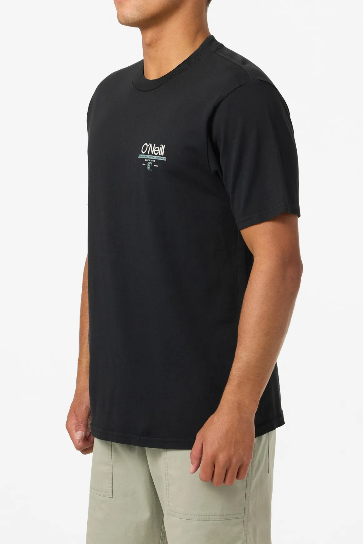 O'Riginals Wordmark Relaxed Fit Tee - Black | O'Neill