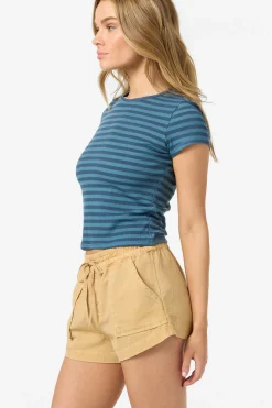 O'Riginals Yarn Dye Baby Tee - Blue Fusion | O'Neill