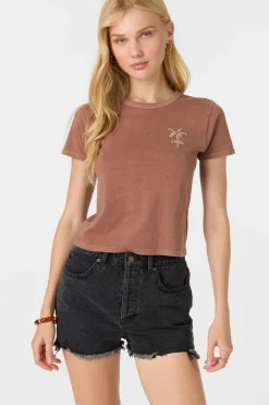Pacific Palm Tee - Carob Brown | O'Neill