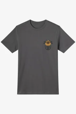 Palm Throne Classic Tee Standard Fit Tee - Dark Shadow | O'Neill