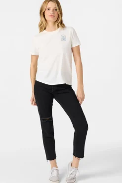 Palm Tree Shore Tee - Winter White | O'Neill