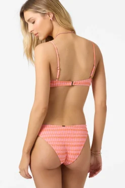 Paradise Plaid Honopu Bra Top - Sachet Pink | O'Neill