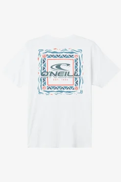 Patterns Standard Fit Tee - White | O'Neill