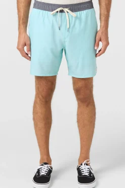 Perform Light Lined Elastic Waist 17" Hybrid Shorts - Pastel Turquoise | O'Neill