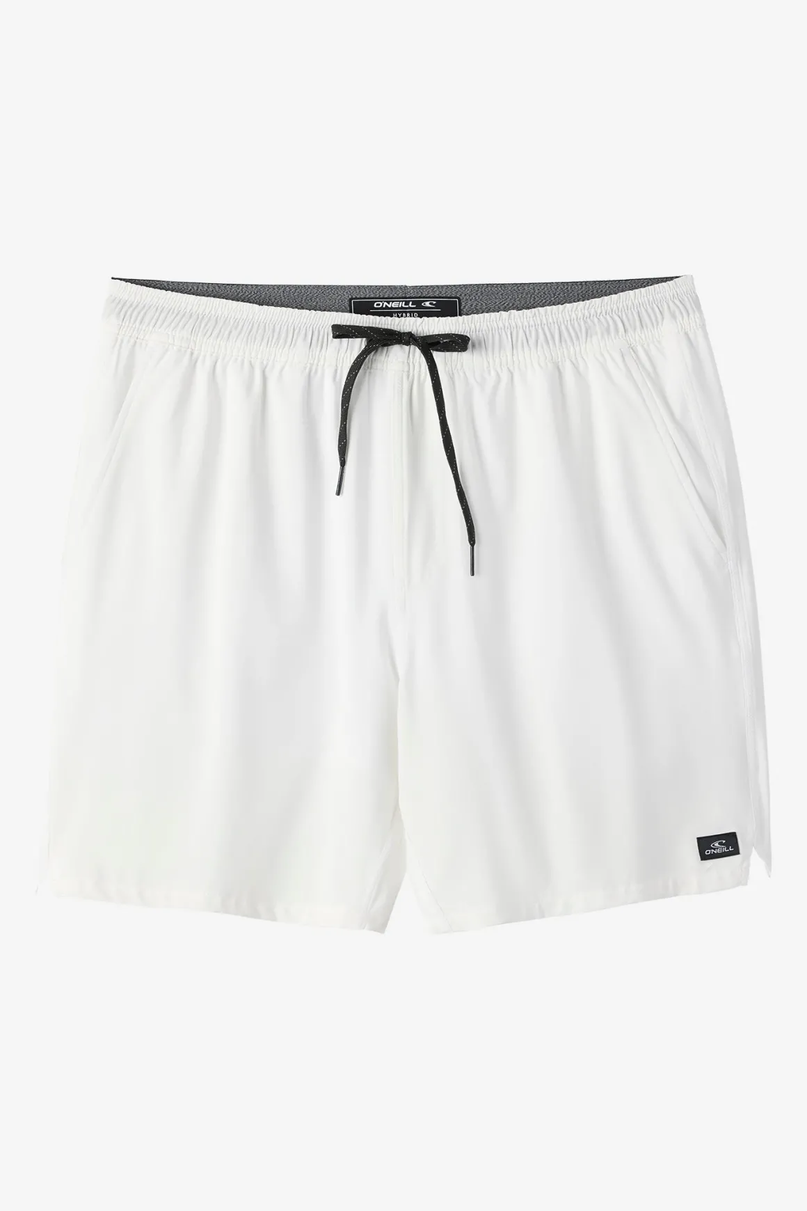 Perform Light Lined Elastic Waist 17" Hybrid Shorts - White | O'Neill
