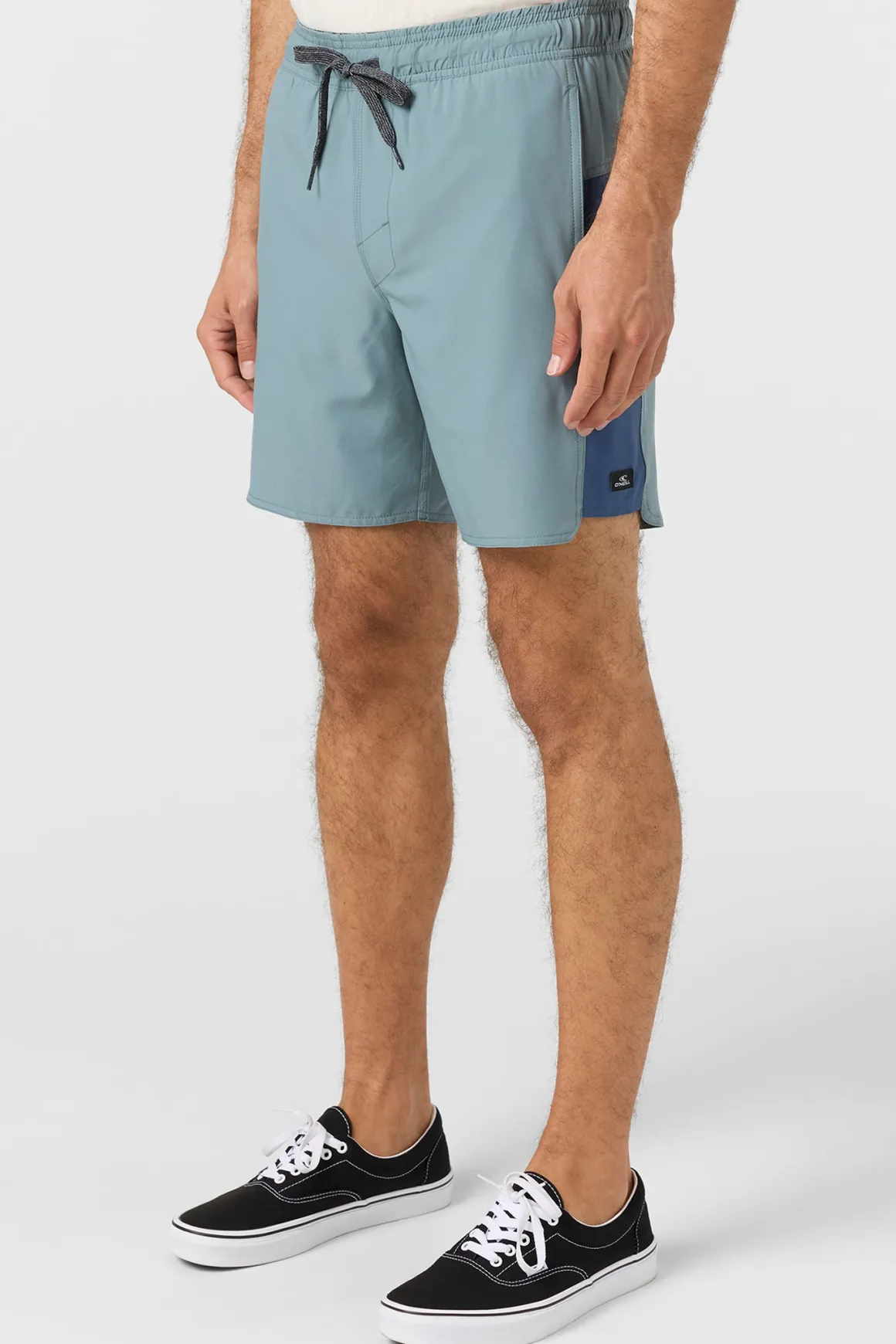 Perform Light Tech Panel Lined Elastic Waist 17" Hybrid Shorts - Trooper | O'Neill