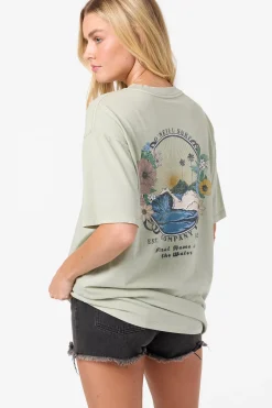 Petal Oversized Tee - Desert Sage | O'Neill