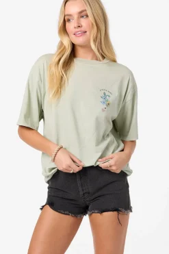 Petal Oversized Tee - Desert Sage | O'Neill