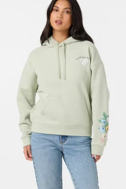 Petal Relaxed Hoodie Pullover Fleece - Desert Sage | O'Neill