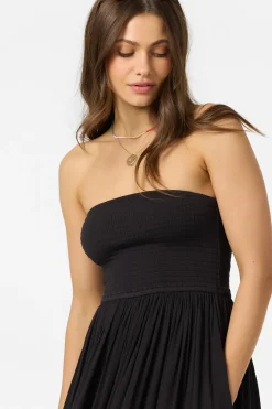 Piper Dress Midi Dress - Black | O'Neill